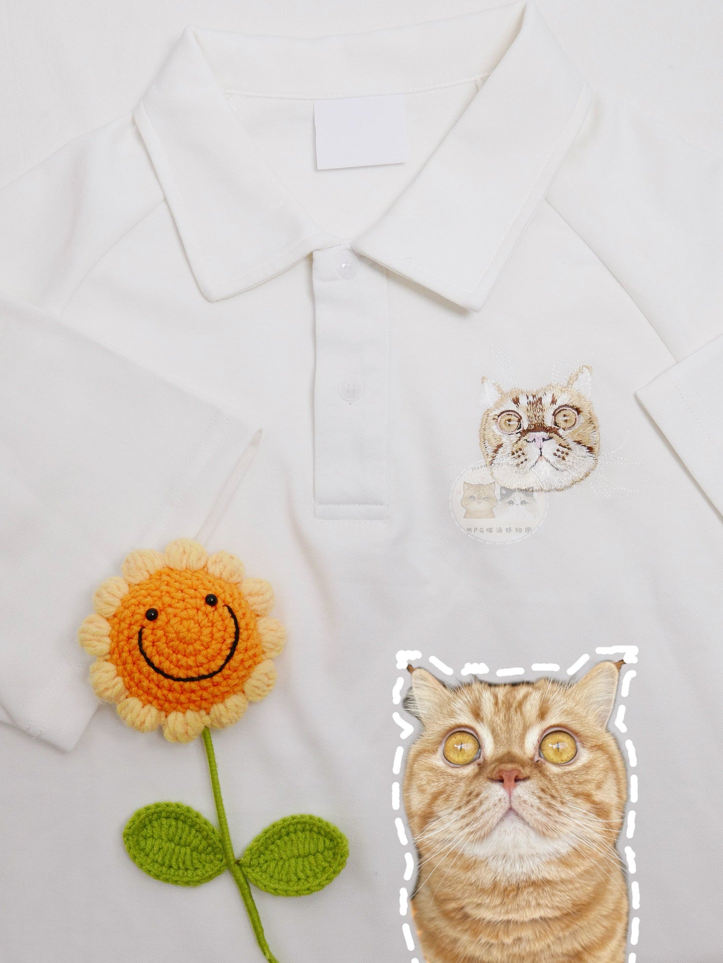 客製化寵物刺繡Polo衫