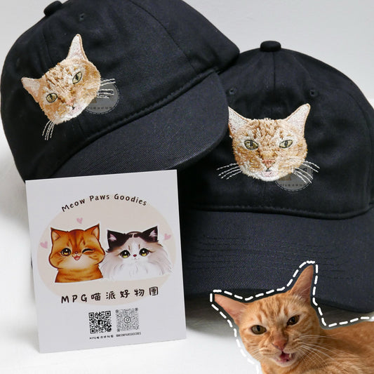 客製化寵物刺繡棒球帽