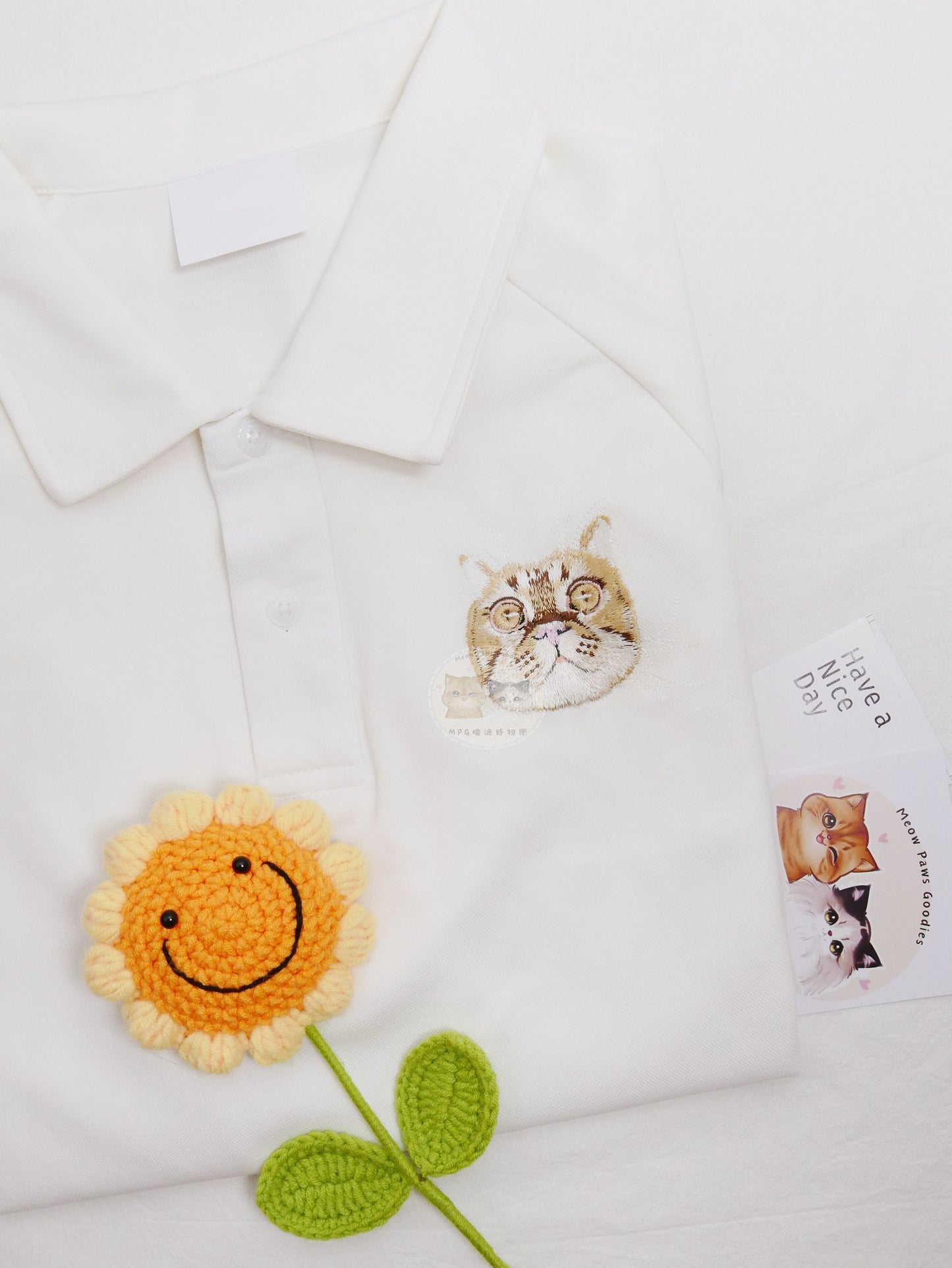 客製化寵物刺繡Polo衫