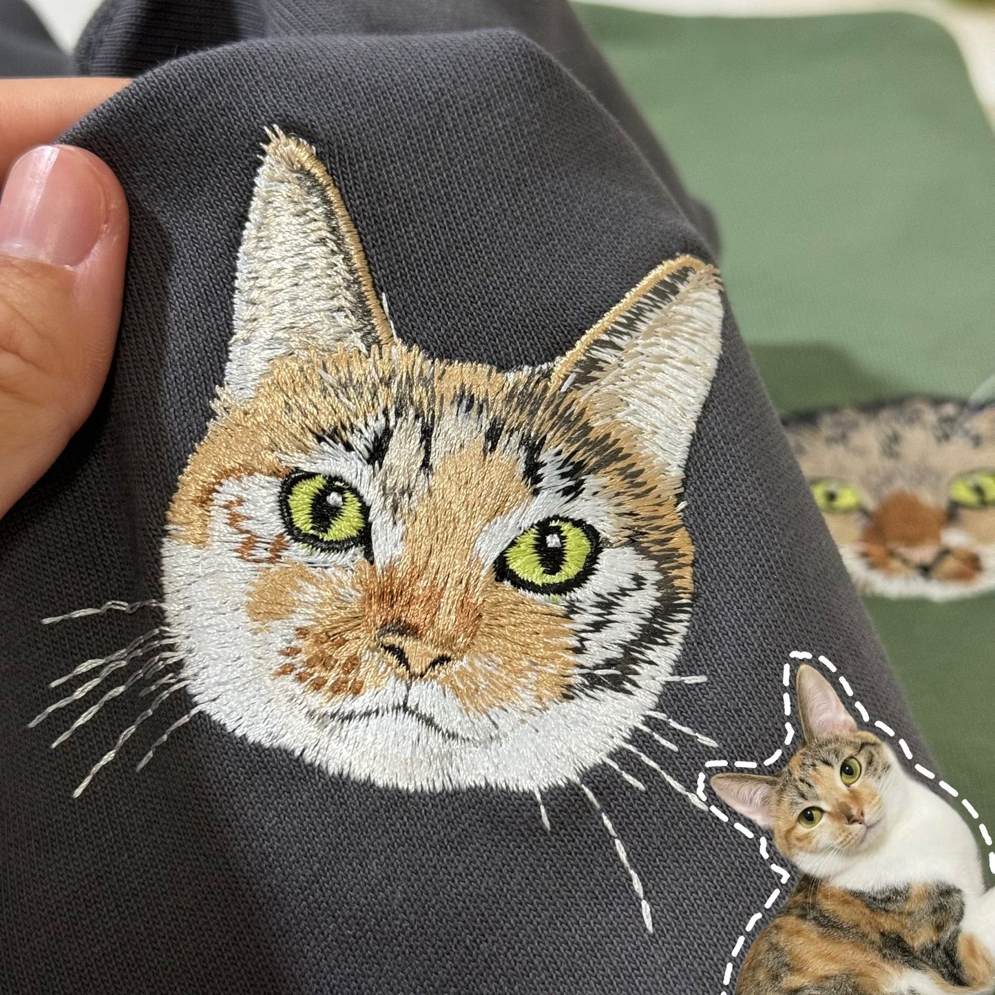 客製化寵物刺繡T恤短袖