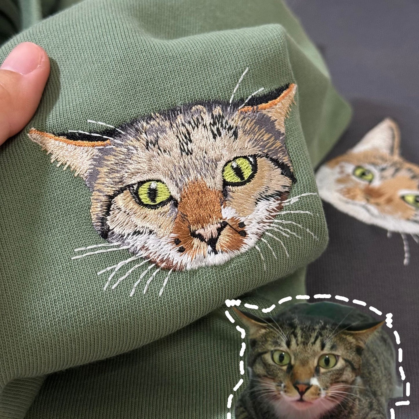 客製化寵物刺繡T恤短袖