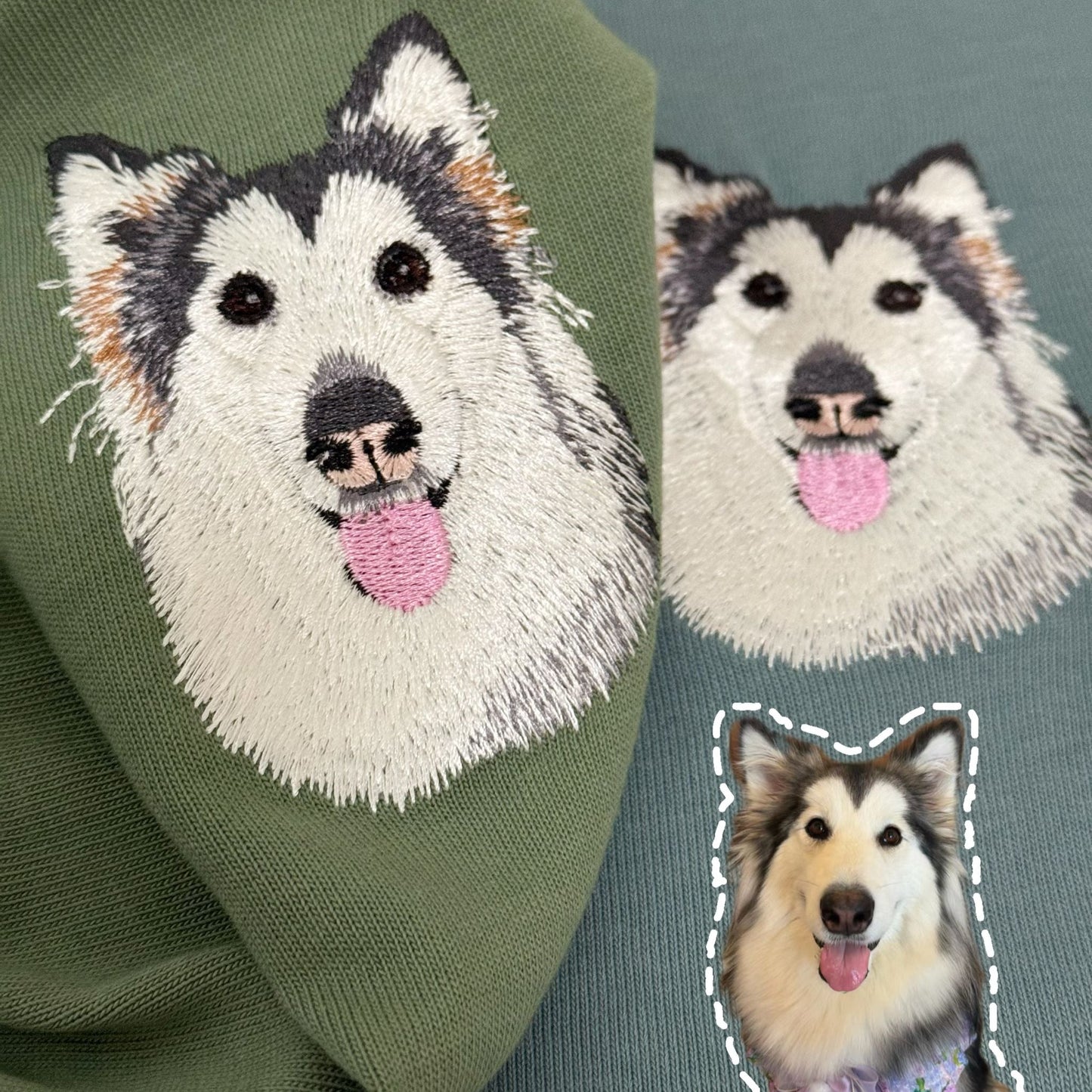 客製化寵物刺繡T恤短袖