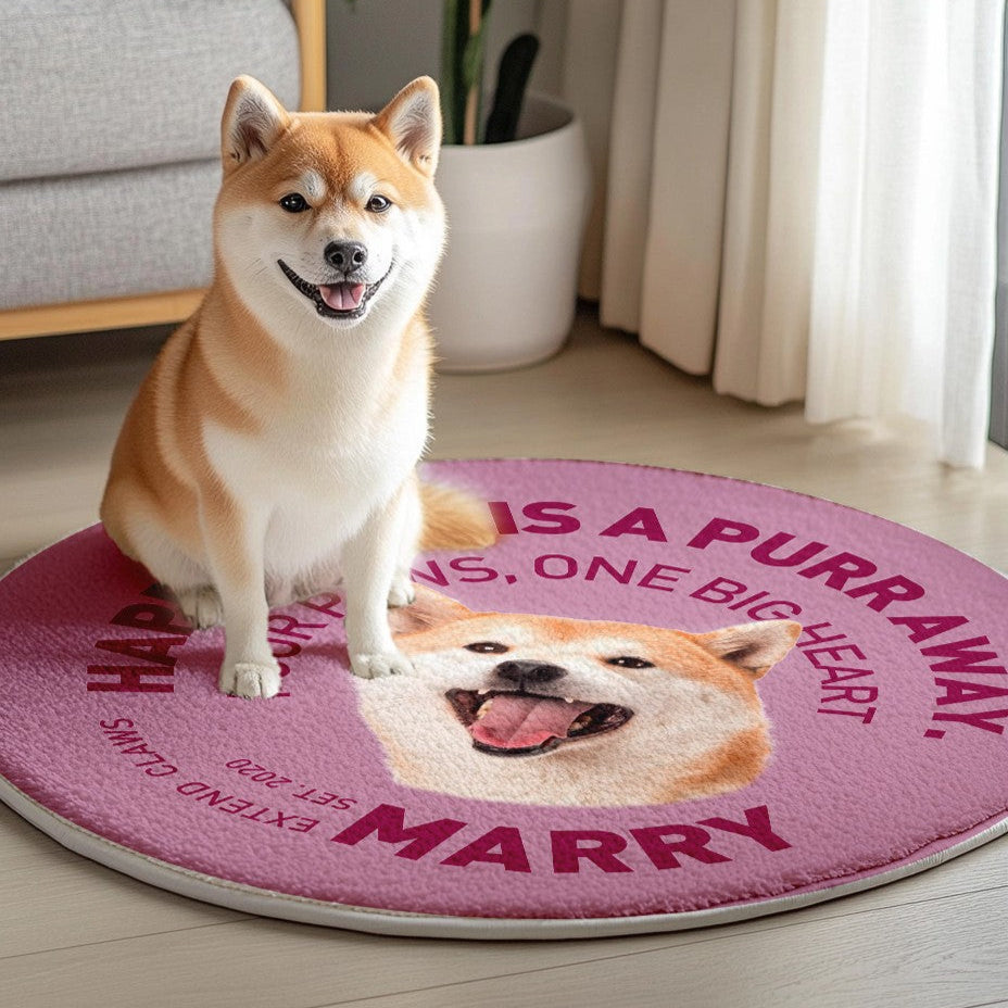 客製化寵物地毯｜法蘭絨柔軟材質｜可印狗狗貓咪照片