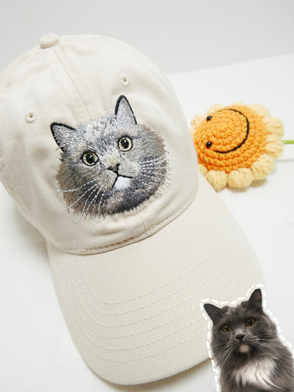 客製化寵物刺繡棒球帽