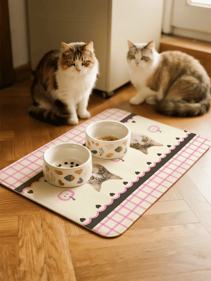客製印刷寵物餐墊｜可印狗狗貓咪照片