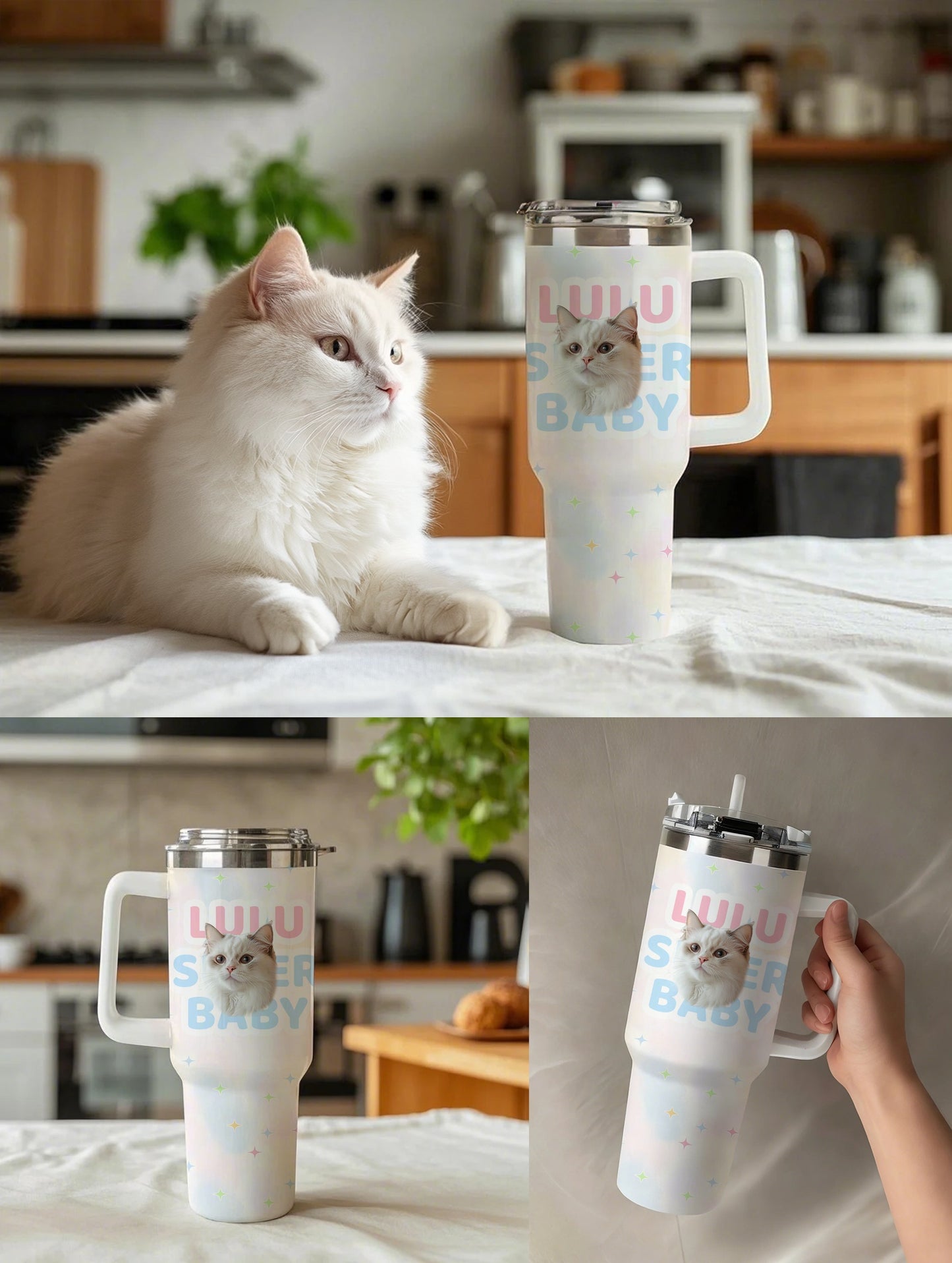 客製化訂製寵物照片冰霸杯