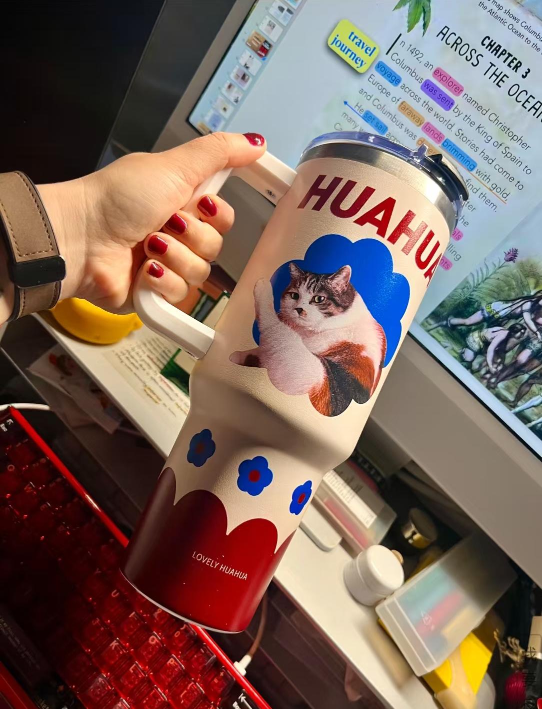 客製化訂製寵物照片冰霸杯