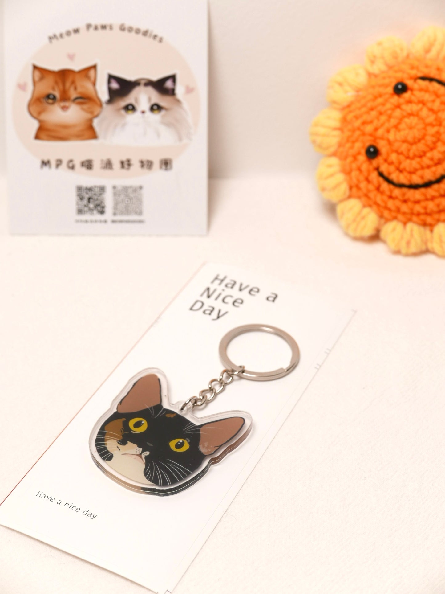 毛孩客製鑰匙圈（手繪）