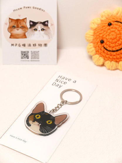 毛孩客製鑰匙圈（手繪）
