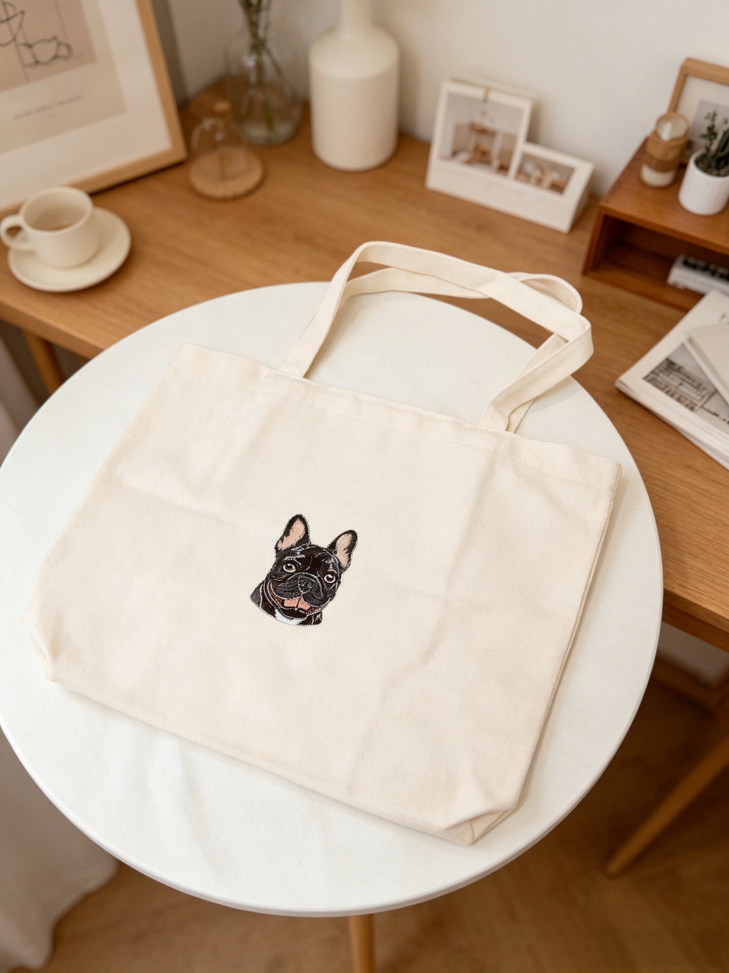 客製化寵物刺繡帆布包