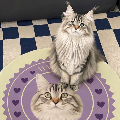 客製化寵物地毯｜法蘭絨柔軟材質｜可印狗狗貓咪照片