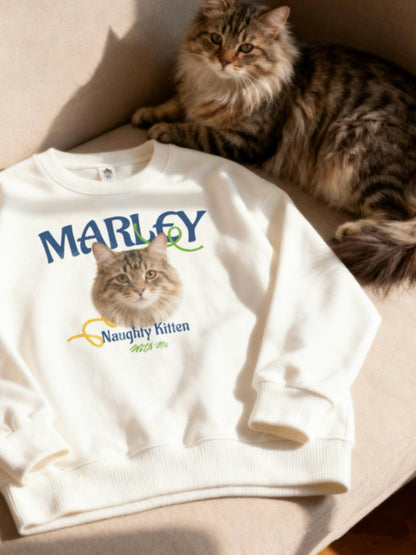 客製化寵物圖案印刷大學T/帽T