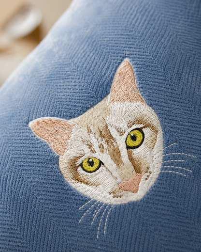 客製化寵物刺繡抱枕