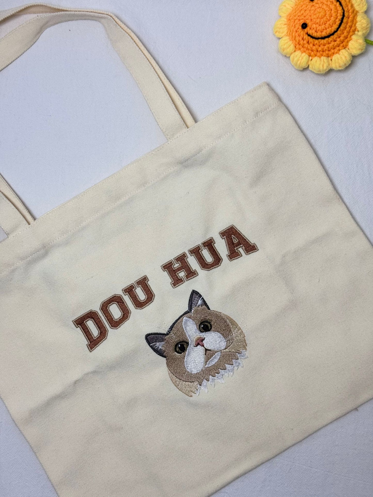 客製化寵物刺繡帆布包
