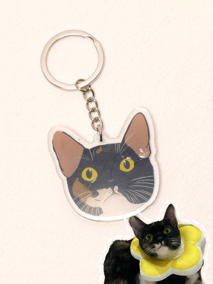 毛孩客製鑰匙圈（手繪）