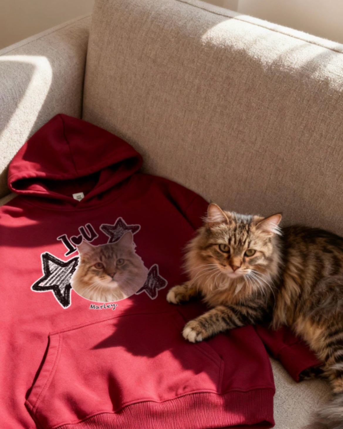 客製化寵物圖案印刷大學T/帽T