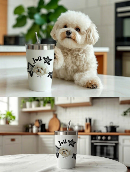 客製化訂製寵物照片冰霸杯