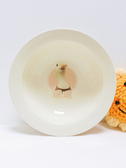 客製化寵物壓克力碗架套組彩印款