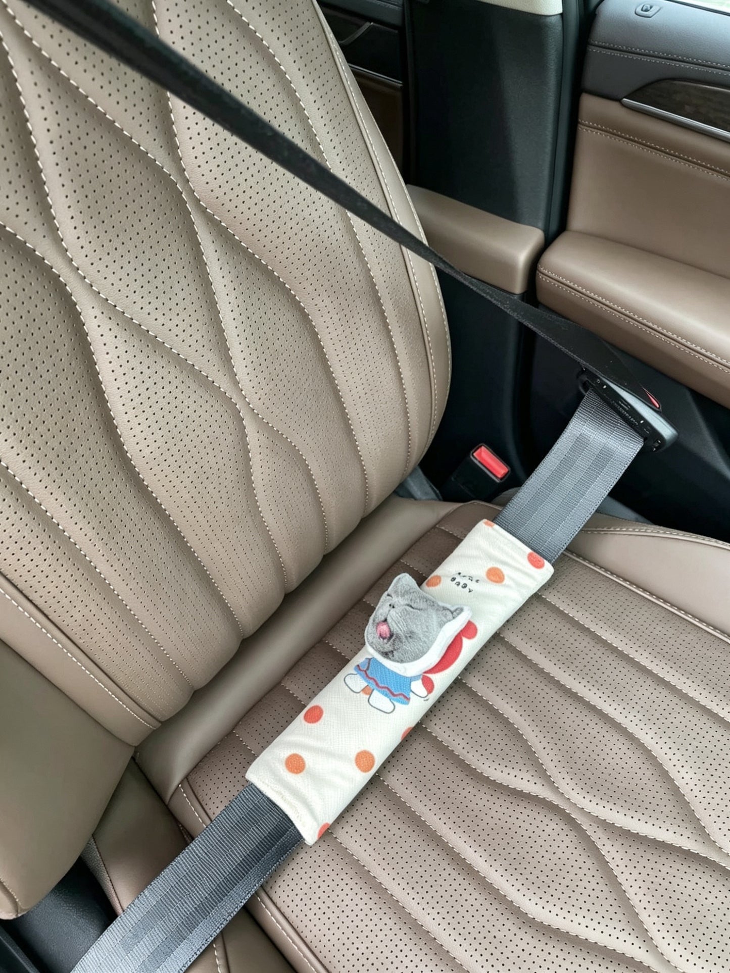 客製汽車安全帶護肩｜可印小孩、狗狗、貓咪照片