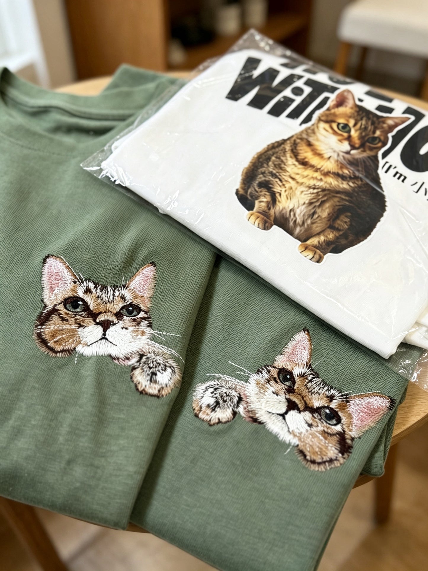 客製化寵物刺繡T恤短袖