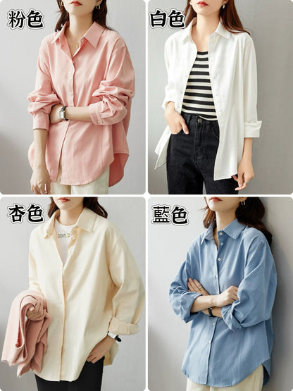 客製化寵物刺繡襯衫（長袖）