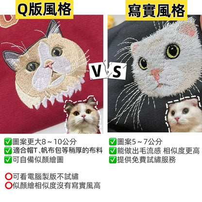 客製化寵物刺繡帆布包