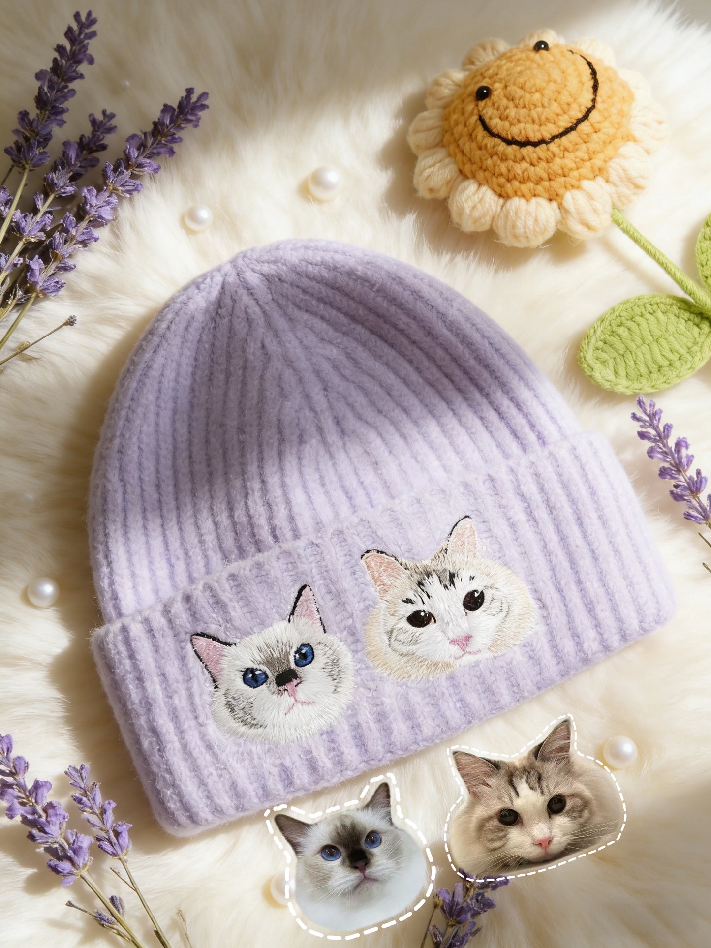 客製化毛孩刺繡毛帽