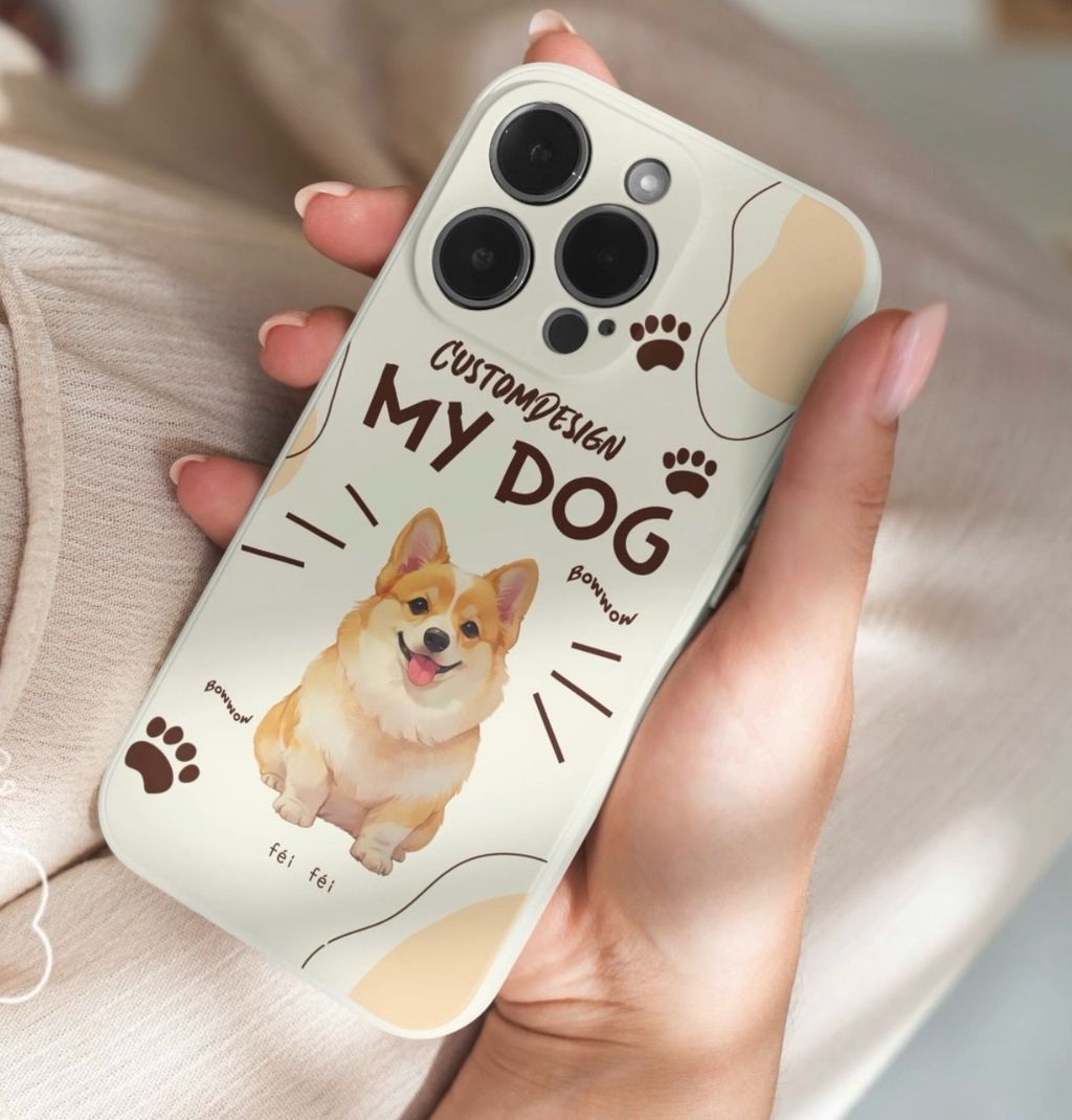 風格化毛孩訂製手機殼