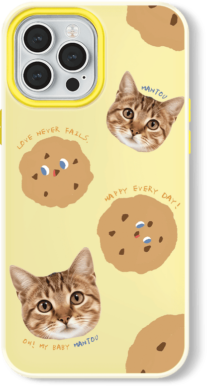 來圖客製化毛孩圖案蘋果手機殼