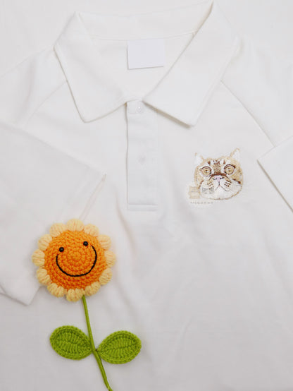 客製化寵物刺繡Polo衫