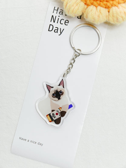 毛孩客製鑰匙圈（手繪）