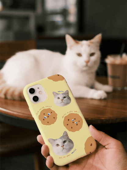 來圖客製化毛孩圖案蘋果手機殼