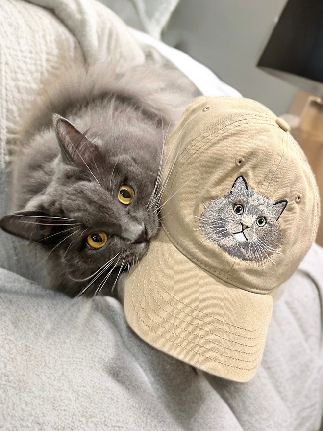 客製化寵物刺繡棒球帽