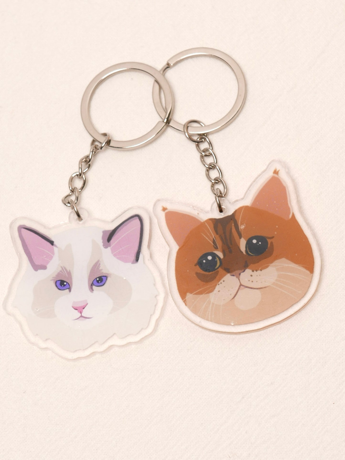 毛孩客製鑰匙圈（手繪）