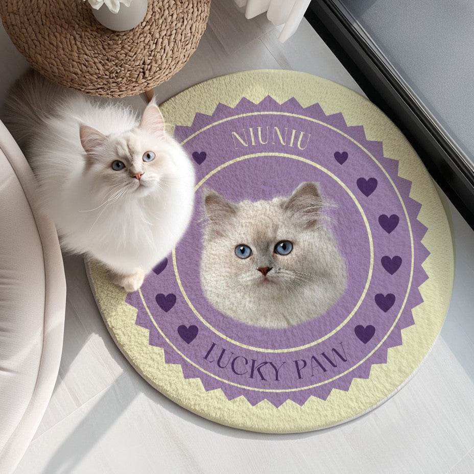 客製化寵物地毯｜法蘭絨柔軟材質｜可印狗狗貓咪照片