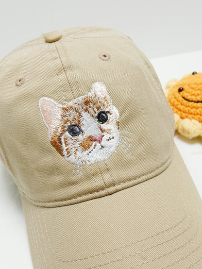 客製化寵物刺繡棒球帽