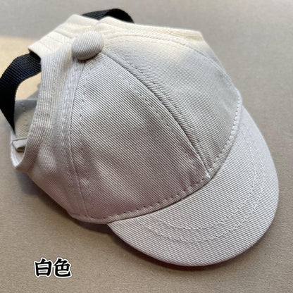 （人寵親子套裝）客製化寵物刺繡棒球帽2件套