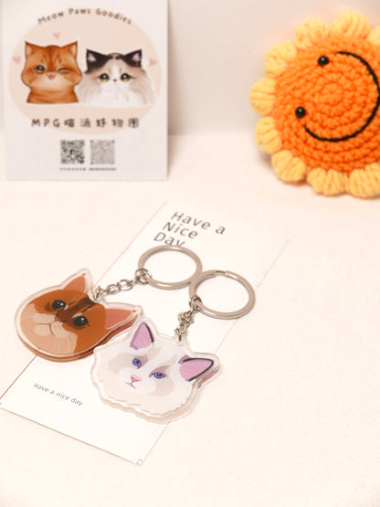 毛孩客製鑰匙圈（手繪）