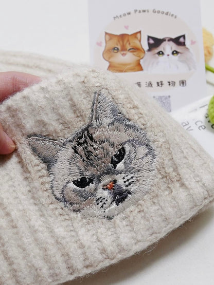客製化毛孩刺繡毛帽
