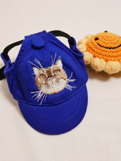 （毛孩用）客製化寵物刺繡棒球帽