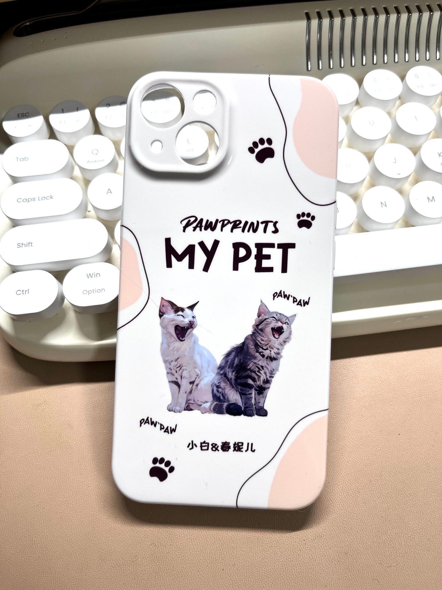 風格化毛孩訂製手機殼