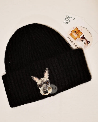 客製化毛孩刺繡毛帽