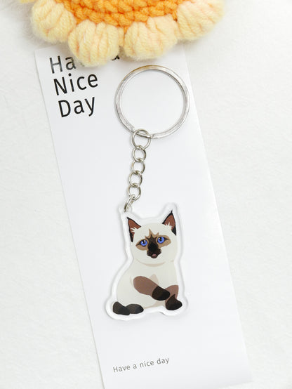 毛孩客製鑰匙圈（手繪）