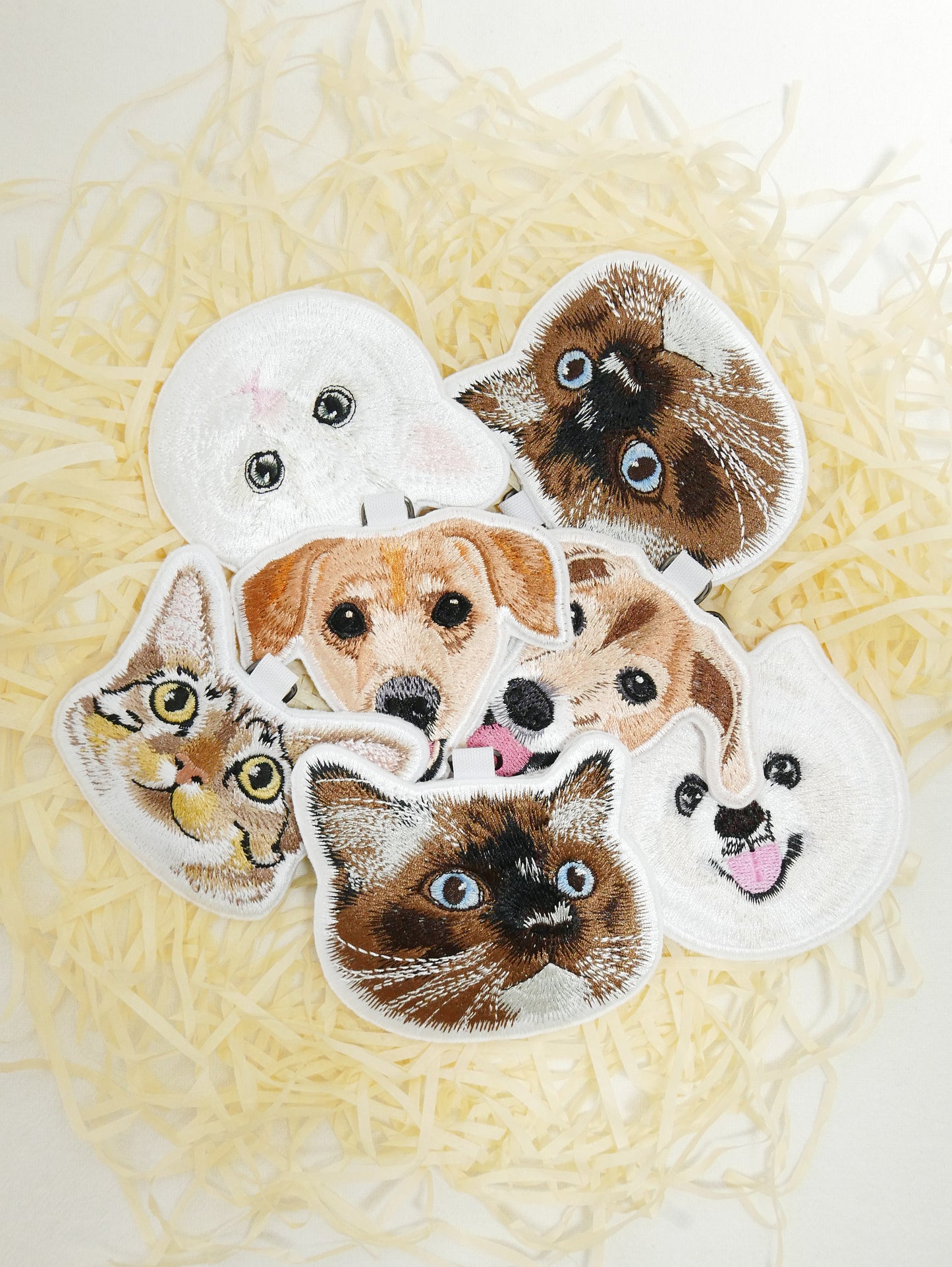 客製化寵物刺繡鑰匙圈