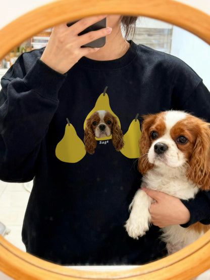 客製化寵物圖案印刷大學T/帽T