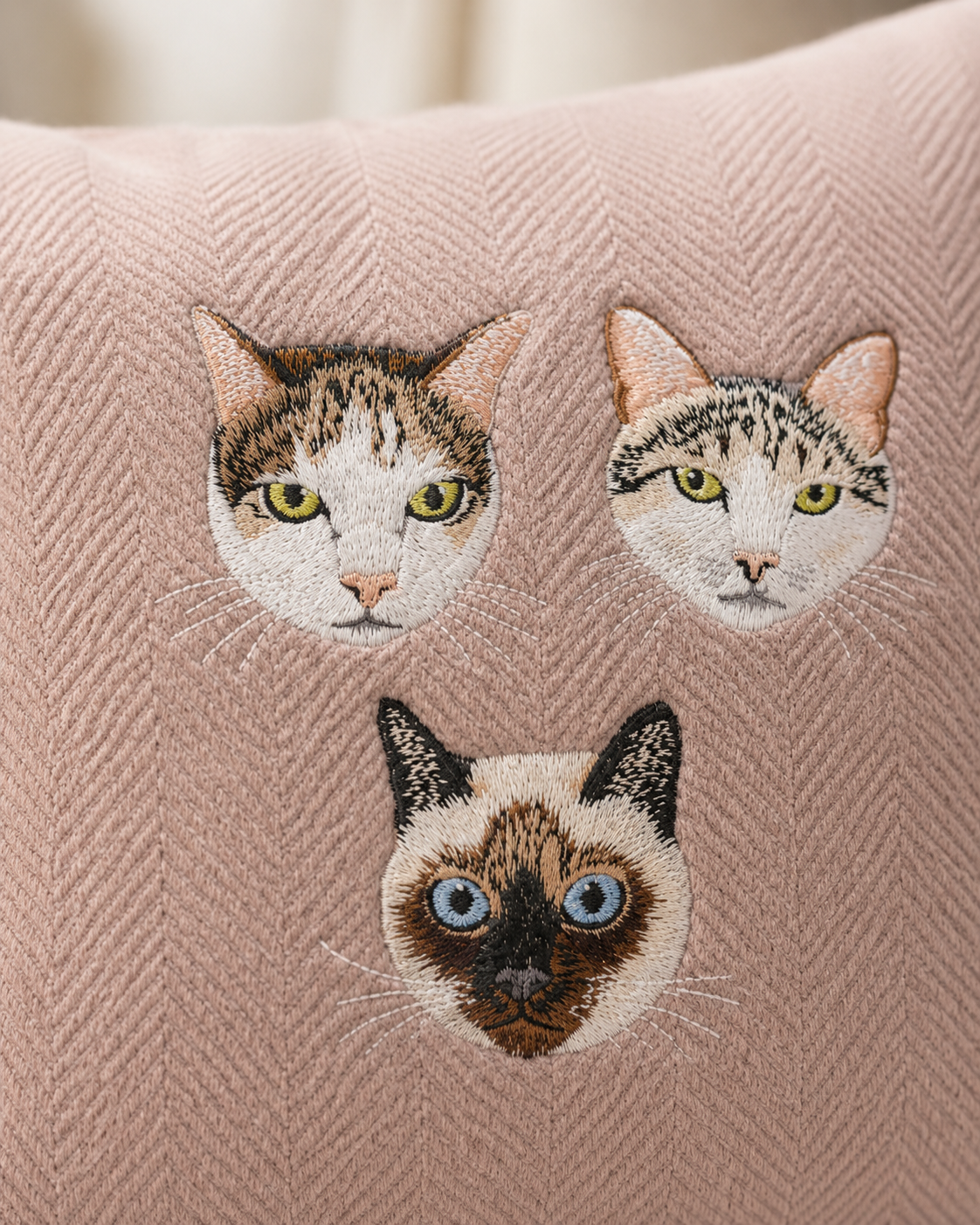 客製化寵物刺繡抱枕