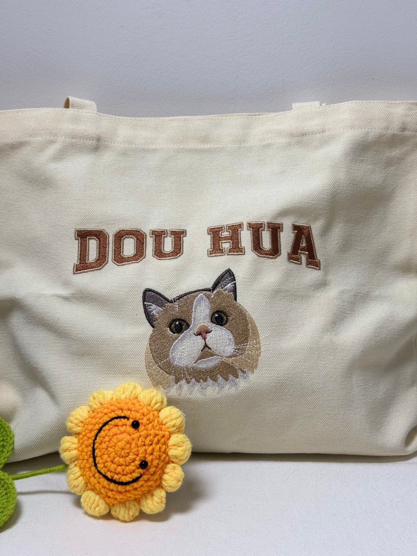 客製化寵物刺繡帆布包