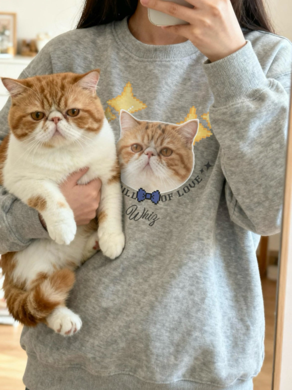 客製化寵物圖案印刷大學T/帽T