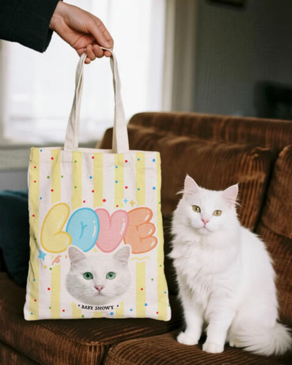 客製印刷帆布包｜可印狗狗貓咪照片