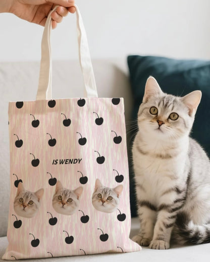 客製印刷帆布包｜可印狗狗貓咪照片